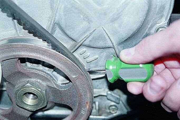 Установка новой цепи и звездочек